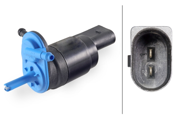 Pompa de apa spalare parbriz SKODA ROOMSTER Praktik (5J) 1.2 benzina 70 cai HELLA 8TW 006 847-021