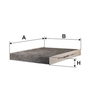 Filtru polen SKODA ROOMSTER (5J7) 1.6 benzina 105 cai FILTRON K 1079A