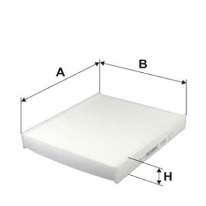 Filtru polen SKODA RAPID (NH3, NK3, NK6) 1.4 TDI diesel 90 cai FILTRON K 1313