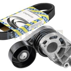 Set curea transmisie cu caneluri SKODA ROOMSTER (5J7) 1.4 TDI diesel 70 cai SNR KA857.03