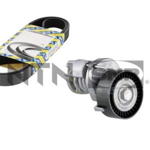 Set curea transmisie cu caneluri SKODA ROOMSTER (5J7) 1.4 benzina 86 cai SNR KA857.11