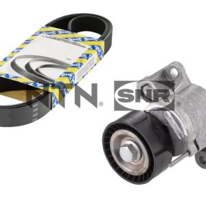 Set curea transmisie cu caneluri SKODA RAPID (NH3, NK3, NK6) 1.4 TDI diesel 90 cai SNR KA857.35