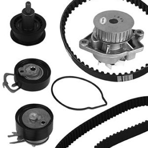 Set pompa apa + curea dintata SKODA ROOMSTER (5J7) 1.4 LPG Benzina/Autogaz (GPL) 86 cai GRAF KP674-2