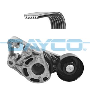 Set curea transmisie cu caneluri SKODA ROOMSTER (5J7) 1.4 TDI diesel 80 cai DAYCO KPV278