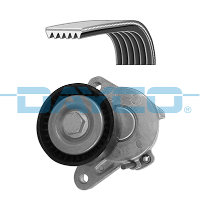 Set curea transmisie cu caneluri SKODA YETI (5L) 2.0 TDI 4x4 diesel 110 cai DAYCO KPV288