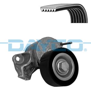 Set curea transmisie cu caneluri SKODA RAPID Spaceback (NH1) 1.4 TDI diesel 90 cai DAYCO KPV915