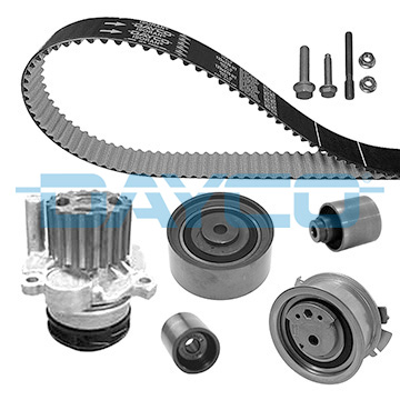 Set pompa apa + curea dintata SKODA YETI (5L) 2.0 TDI 4x4 diesel 140 cai DAYCO KTBWP5630