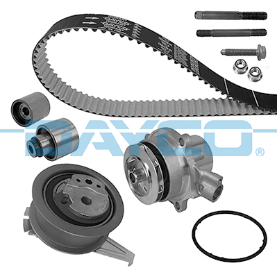 Set pompa apa + curea dintata SKODA YETI (5L) 2.0 TDI diesel 110 cai DAYCO KTBWP8840