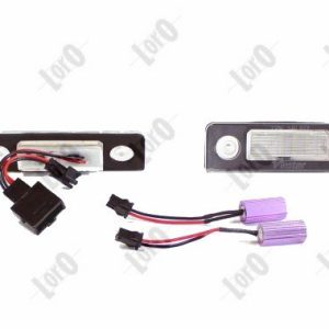 Iluminare numar de circulatie SKODA ROOMSTER Praktik (5J) 1.4 TDI diesel 80 cai ABAKUS L48-210-0001LED