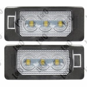 Iluminare numar de circulatie SKODA RAPID (NH3, NK3, NK6) 1.2 TSI benzina 105 cai ABAKUS L53-210-0005LED