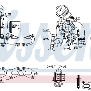 Compresor sistem de supraalimentare SKODA KAROQ (NU7, ND7) 2.0 TDI 4x4 diesel 190 cai NISSENS 93510