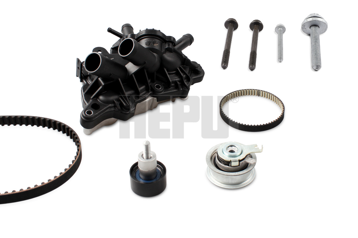 Set pompa apa + curea dintata SKODA YETI (5L) 1.4 TSI 4x4 benzina 150 cai HEPU PK06870