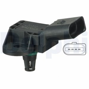 Senzor presiune galerie admisie SKODA RAPID Spaceback (NH1) 1.2 benzina 75 cai DELPHI PS10135