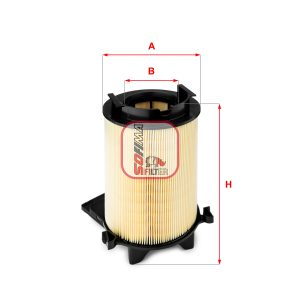 Filtru aer SKODA YETI (5L) 1.4 TSI benzina 122 cai SOFIMA S 0212 A
