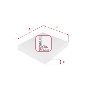 Filtru polen SKODA ROOMSTER (5J7) 1.4 benzina 86 cai SOFIMA S 3031 C