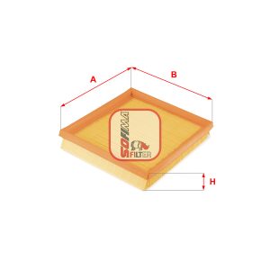 Filtru aer SKODA YETI (5L) 1.6 benzina 110 cai SOFIMA S 3713 A