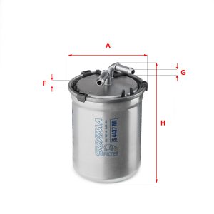 Filtru combustibil SKODA ROOMSTER Praktik (5J) 1.4 TDI diesel 70 cai SOFIMA S 4437 NR