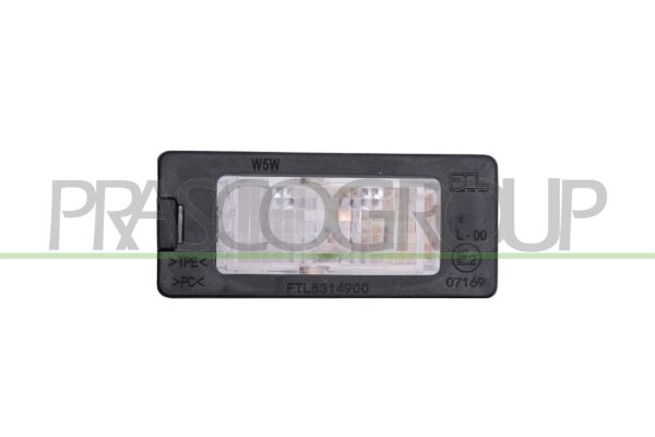 Iluminare numar de circulatie SKODA RAPID (NH3, NK3, NK6) 1.6 benzina 105 cai PRASCO SK0304351