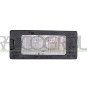 Iluminare numar de circulatie SKODA RAPID (NH3, NK3, NK6) 1.2 TSI benzina 105 cai PRASCO SK0304351