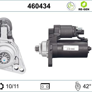 Electromotor SKODA ROOMSTER (5J7) 1.9 TDI diesel 101 cai VALEO 460434