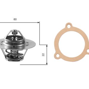 Termostat lichid racire SKODA RAPID (120G, 130G, 135G) 1.2 (120G) benzina 58 cai GATES TH12480G1