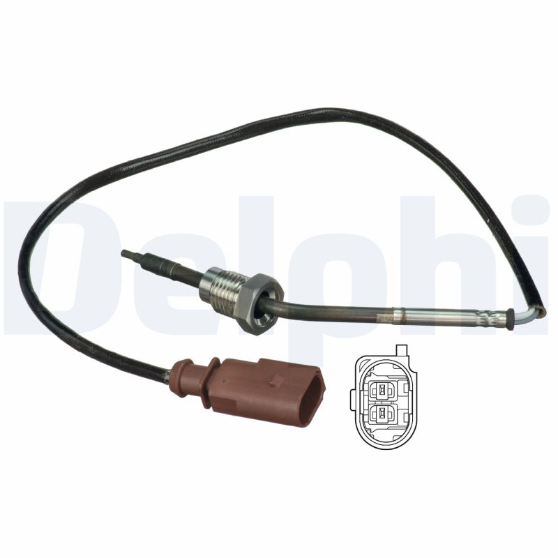 Senzor temperatura gaze evacuare SKODA ROOMSTER (5J7) 1.4 TDI diesel 80 cai DELPHI TS30077