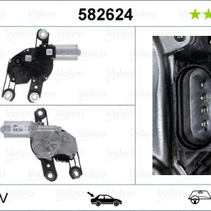 Motor stergator SKODA KAMIQ (NW4) 1.0 TSI benzina 95 cai VALEO 582624