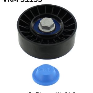 Rola ghidare / conducere curea transmisie SKODA RAPID (NH3, NK3, NK6) 1.2 TSI benzina 105 cai SKF VKM 31153