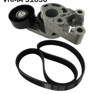 Set curea transmisie cu caneluri SKODA ROOMSTER (5J7) 1.4 TDI diesel 80 cai SKF VKMA 31036