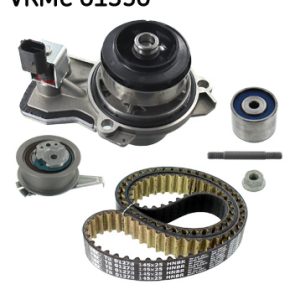 Set pompa apa + curea dintata SKODA RAPID Spaceback (NH1) 1.4 TDI diesel 90 cai SKF VKMC 01350