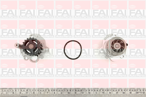 Pompa de apa SKODA ROOMSTER (5J7) 1.4 TDI diesel 70 cai FAI AUTOPARTS WP6306