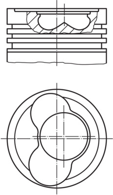 Piston MAHLE ORIGINAL 0306500 – SKODA | AutoRival