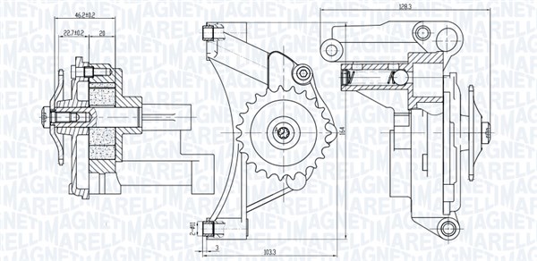 Pompa ulei MAGNETI MARELLI 351516000014 – SKODA | AutoRival