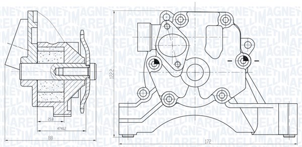 Pompa ulei MAGNETI MARELLI 351516000033 – SKODA | AutoRival