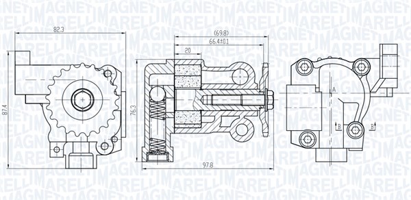 Pompa ulei MAGNETI MARELLI 351516000069 – SKODA | AutoRival