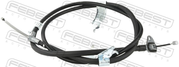 Cablu frana de parcare TOYOTA RAV 4 IV VAN (_A4_) 2.0 D4d (ALA40) diesel 124 cai FEBEST 01100-ASA42LH