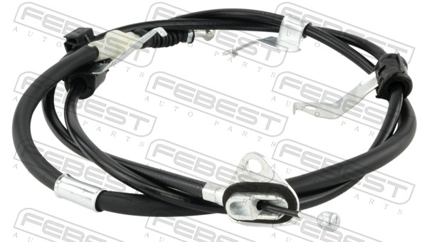 Cablu frana de parcare TOYOTA COROLLA limuzina (_E18_, ZRE1_) 1.6 (ZRE181_) benzina 132 cai FEBEST 01100-NRE180RH