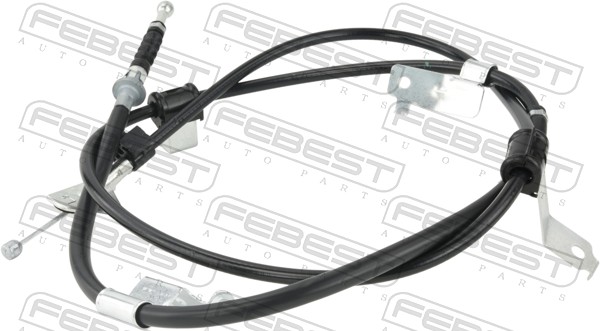 Cablu frana de parcare TOYOTA AURIS (_E18_) 1.6 (ZRE181_, ZRE185_, ZRE185R, ZRE181R) benzina 132 cai FEBEST 01100-ZRE152LH
