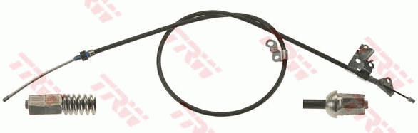 Cablu frana de parcare TOYOTA YARIS (_P1_) 1.0 (SCP10_, SCP10R) benzina 65 cai TRW GCH500