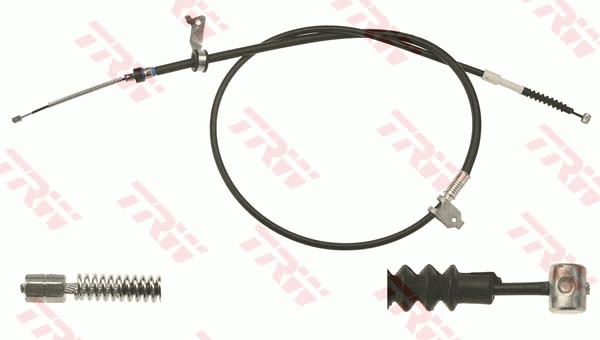 Cablu frana de parcare TOYOTA AVENSIS limuzina (_T25_) 2.0 D-4D (CDT250_, CDT250R) diesel 116 cai TRW GCH561