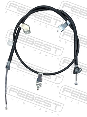 Cablu frana de parcare TOYOTA RAV 4 III (_A3_) 2.2 D 4WD (ALA30_, ALA30R) diesel 136 cai FEBEST 0199-PCACA30LH