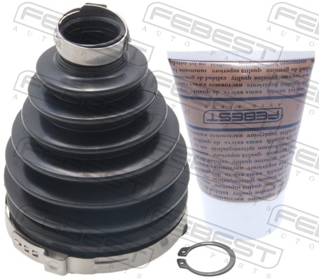 Burduf cauciuc articulatie planetara TOYOTA COROLLA limuzina (_E12_) 1.4 VVT-i (ZZE120_, ZZE120R) benzina 97 cai FEBEST 0517P-BK