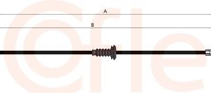 Cablu transmisie manuala TOYOTA CARINA E VI (_T19_) 2.0 GLI (ST191) benzina 133 cai COFLE 12.7288