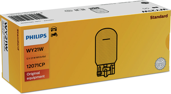 Bec semnalizator TOYOTA HILUX VIII pick-up (_N1_) 2.4 D (GUN112_, GUN122_, GUN135_, GUN120_, GUN135R,... diesel 150 cai PHILIPS 12071CP