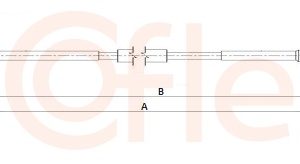 Cablu acceleratie TOYOTA YARIS (_P1_) 1.0 (SCP10_, SCP10R) benzina 65 cai COFLE 16.7002