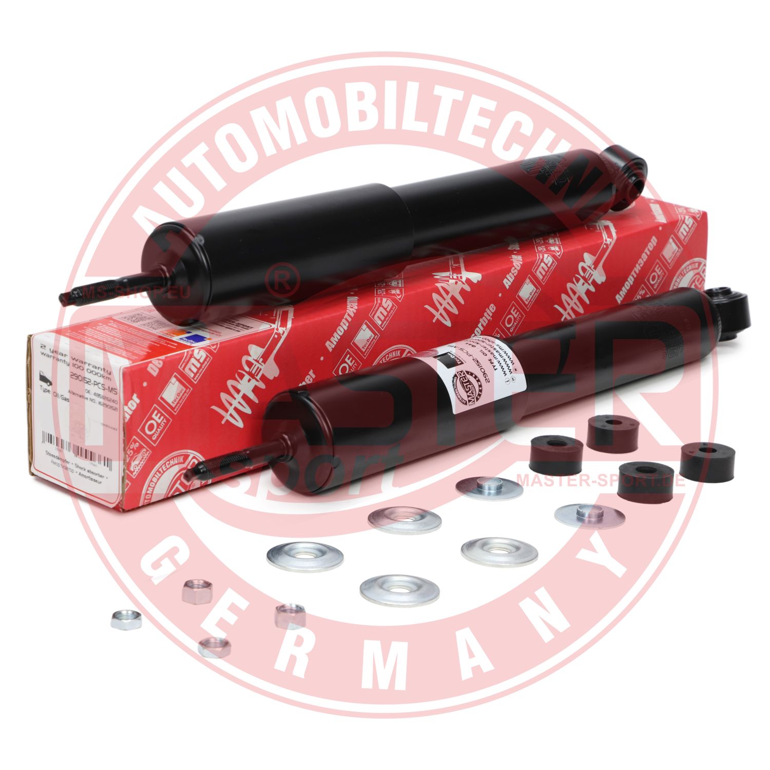 Amortizor TOYOTA HIACE IV caroserie (_H1_) 2.4 D (LH102, LH104, LH112) diesel 78 cai MASTERSPORT GERMANY 16K006391