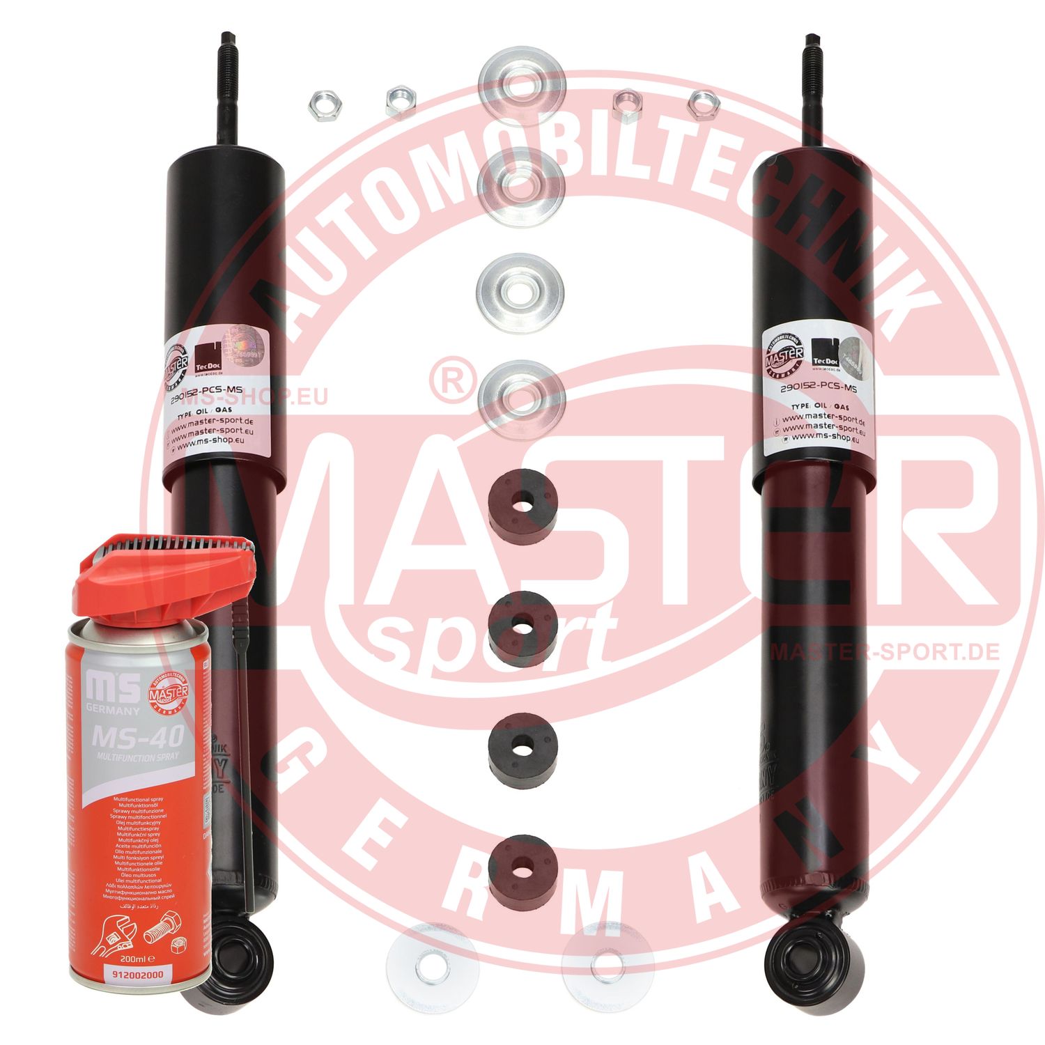 Amortizor TOYOTA HIACE IV bus (__H1_, __H2_) 2.4 D (LXH12, LXH22) diesel 79 cai MASTERSPORT GERMANY 16K006391P