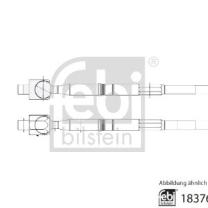 Bieleta directie TOYOTA RAV 4 III (_A3_) 2.0 4WD (ZSA30_, ZSA30R) benzina 158 cai FEBI BILSTEIN 183762