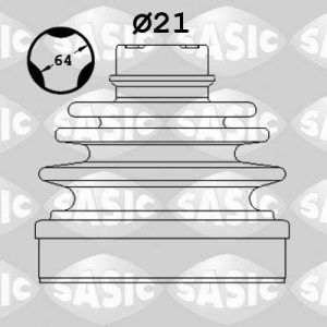 Ansamblu burduf articulatie planetara TOYOTA YARIS (_P1_) 1.0 (SCP10_, SCP10R) benzina 68 cai SASIC 1900034