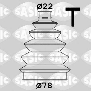 Ansamblu burduf articulatie planetara TOYOTA YARIS (_P1_) 1.0 (SCP10_, SCP10R) benzina 65 cai SASIC 1900035